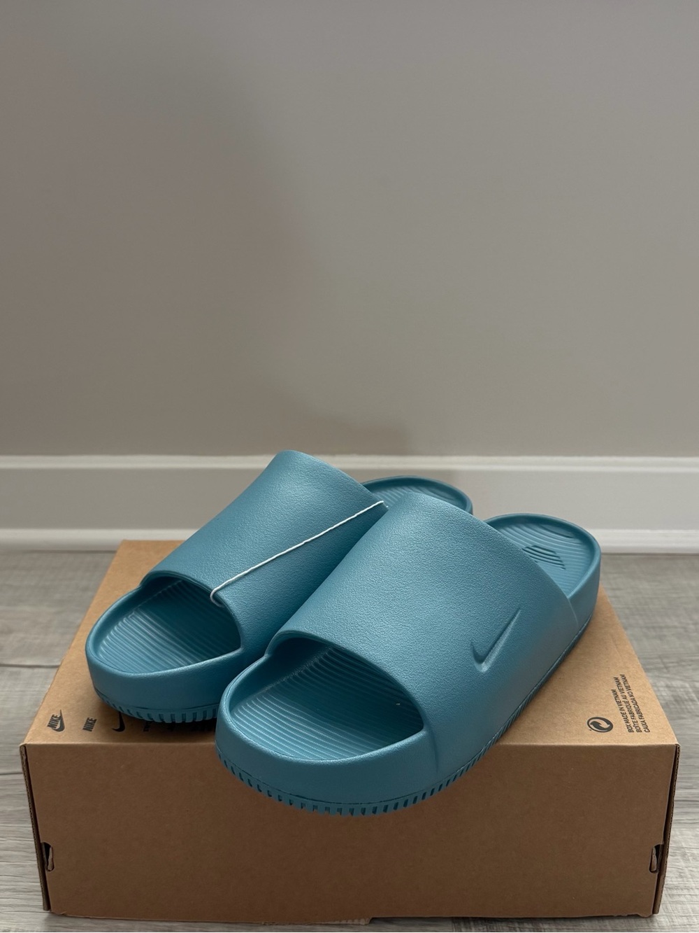Nike Calm Slide “Smoky Blue/Smoky Blue”